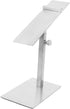 Adjustable Stainless Steel High Heels Display Stand Freestanding Shoe Riser for Retail