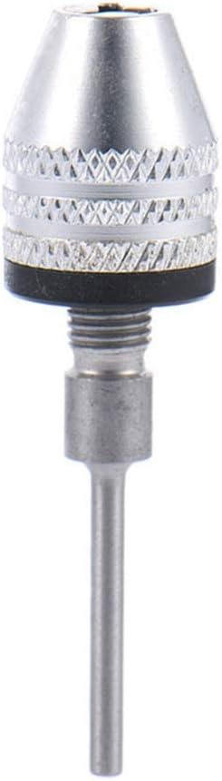 Keyless Drill Chuck Conversion Tool, Hex Shank Keyless Chuck for 0.3-6.5mm Drill Bits and Milling Cutters