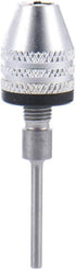 Keyless Drill Chuck Conversion Tool, Hex Shank Keyless Chuck for 0.3-6.5mm Drill Bits and Milling Cutters
