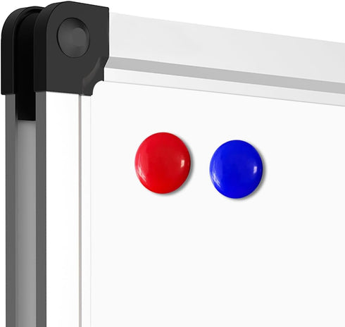 XBoard Magnetic Whiteboard 36 x 24 Inch, Dry Erase Board with Marker Tray for Home, School & Office