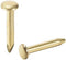 uxcell Small Tiny Hardware Nails Iron 1.2X6mm for DIY Decorative Wooden Boxes, 200pcs Gold Tone