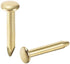 uxcell Small Tiny Hardware Nails Iron 1.2X6mm for DIY Decorative Wooden Boxes, 200pcs Gold Tone