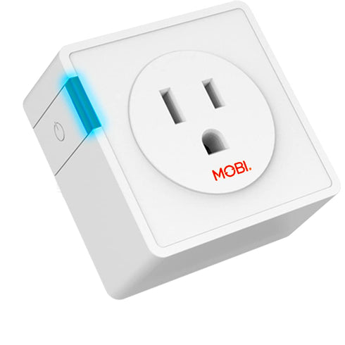 Mobi Smart Plug, Mini WiFi Smart Plug, Compatible with Alexa, No Hub Required (Single)