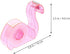 SEWACC Pink Flamingo Tape Dispenser with Clear Tape, Decorative Flamingo Shaped Washi Cutting Tool