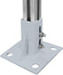 6 PCS 2020 Aluminum Extrusion Floor Mount Base Anchor Plate for 20 x 20 T Slot Aluminum Profiles