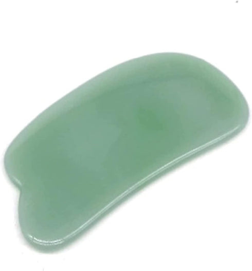 AMAZWI Gua sha Scraper Board Natural Jade Guasha Stone Board Facial Eye Guasha