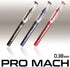 Morning Glory Pro Mach Roller Ball Pen (New Upgrade Model) 0.38 mm Fine Point Tip, Black (12 pcs, 6 pcs)
