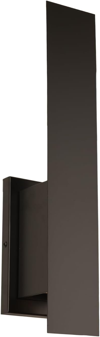 Edwarmlux Dimmable GU10 Bulbs Indoor Wall Sconces, Modern Wall Lights, Up and Down Wall Mount Light, Hardwired Wall