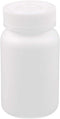 Othmro 5pcs 51ml/1.72oz PE Plastic Lab Chemical Reagent Bottles, Wide Mouth Round Sample Liquid Storage Containers with