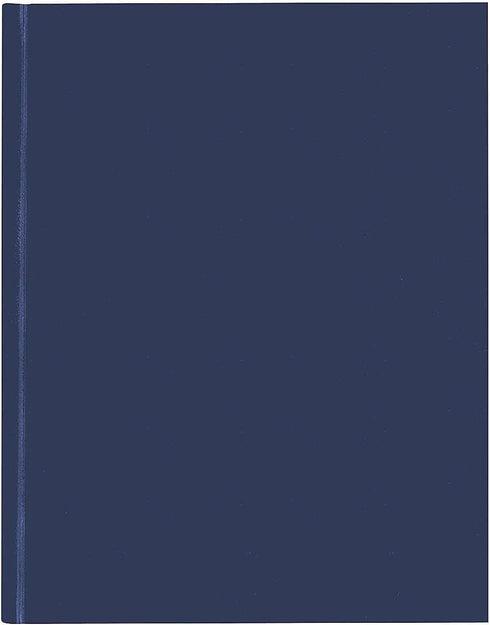 Rediform Business Notebook with Cover, College Rule, 9.25 x 7.25 Inches, Blue, 192 Page Pad (A982)