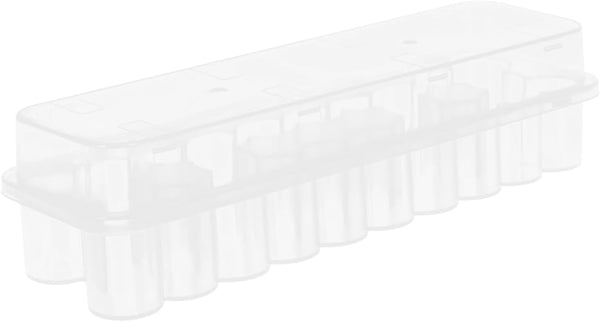 Plastic Vial Storage Case 6.85X1.85X1.61In Vial Holder Box for Essential Oils Test