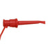 Sumnacon 10 Pcs Multimeter Electrical Test Dual Lead Test Hook Clips, 5 Colors Silicone Flexible Test Cables