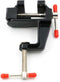 Mini Table Bench Vice Clamp for Jewelry, Model Making, DIY Repairs, Black Aluminum Alloy