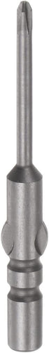 Magnetic Phillips Screwdriver Drill Bit 4mm Round Shank 1.8mm PH00 Cross Head, 1.5 Inch Length for Power Tool