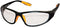 Ironwear Bradford 3030 Series Nylon Protective Safety Glasses with 2.0 Bifocal Lens, Clear Lens, Black Frame (3030-C-2.0), One Size