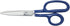 Klein Tools G718LRCB Scissors, Heavy Duty Carpet Shear with Large Ring, Curved Handles, Blunt Tips for Trimming Carpet
