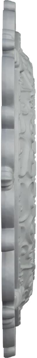 Ekena Millwork CM13OR Orrington Ceiling Medallion, 13 1/4"OD x 6 5/8"ID x 1 1/8"P, Factory Primed Finish