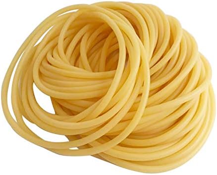 Natural Latex Rubber Tubing for Speargun Band Slingshot, 10ft/33ft, 0.2" OD 0.12" ID