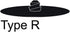 Mercer Abrasives 392002-2" Mercer Industries Backing Pad for Type R Quick Change Discs