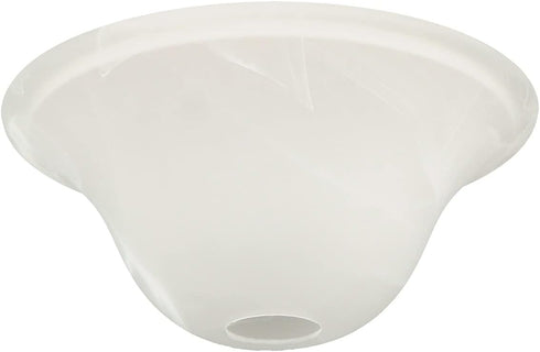 1.625" 4.13 inch, 9.45 inch. Giluta Small Floor Lamp Glass Shade Replacement Globe -Fitting Opening Modern Alabaster