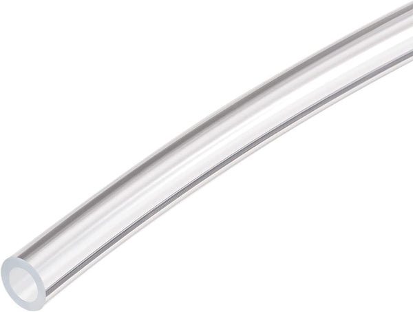 DMiotech 3mm ID 5mm OD Clear PVC Tube, Flexible Transparent Hose for Water, Air, Oil, 16.4ft Length