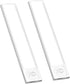 SAKSIAPRO 2 Pack Under Cabinet Lighting, 3 Colors & Dimmable Motion Sensor Light