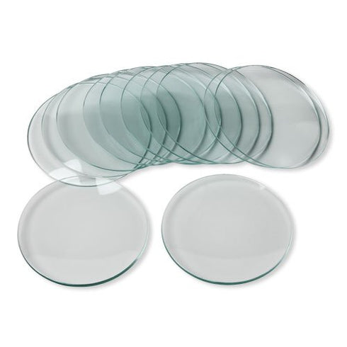 Karter Scientific 150mm Plain Watch Glass Beaker Cover, Pack of 10, Model 213H12