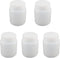 Bettomshin 5Pcs 300ml PE Plastic Food Grade Bottles, Wide Mouth Lab Reagent Storage Container
