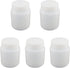 Bettomshin 5Pcs 300ml PE Plastic Food Grade Bottles, Wide Mouth Lab Reagent Storage Container