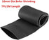 Black Polyolefin Shrink Ratio 2:1 Heat Shrinking Tube for Electric Insulation (Dia 10mm 7Ft/2M)