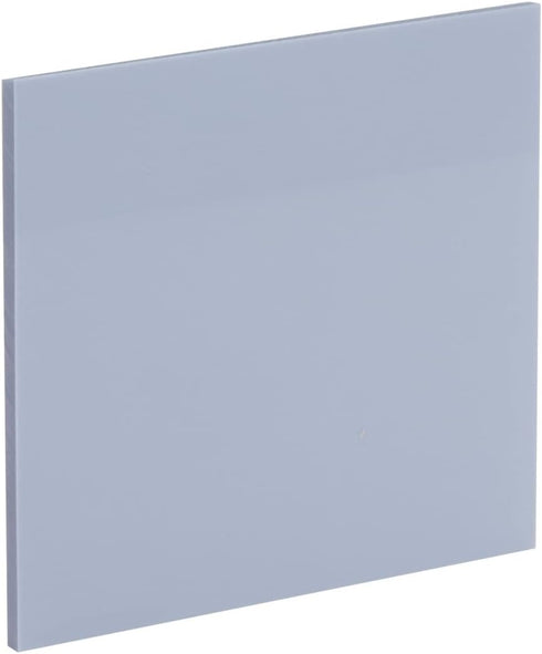 Paper Junkie 12-Pack 3x3-Inch Transparent Sticky Notes, 600 Sheets Total, Clear Plastic Self-Stick Sheets for Notes