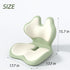 GPPYMX Seat Cushion Lumbar Support Pillow for Office Chair, Memory Foam L-Shaped Seat & Backrest Cushion for Long