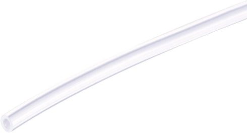 DMiotech 16 Feet Clear Silicone Tube, 1mm ID 2mm OD 0.5mm Thick Industrial Tubing for Water Air Pump