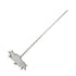 ONiLAB 18204528 316L Stainless Steel Grand Dissolving Stirrer, 100mm Diameter, 8mm Shaft, 250mm Length