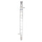 Borosilicate Glass Allihn Condenser with 24/40 Joint, 400mm Jacket Length Lab Glass Condenser