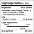 400W-500W Equivalent LED Light Bulb, 6000 Lumen, 5000K Bright Daylight, E26/E27 Medium Base for Large Areas