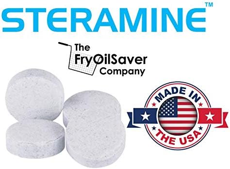 1 (150 Count) Bottle Steramine Sanitizer Tablets - Multi Purpose Steramine Sanitizing Tablets for Food Contact Surfaces