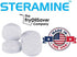 1 (150 Count) Bottle Steramine Sanitizer Tablets - Multi Purpose Steramine Sanitizing Tablets for Food Contact Surfaces