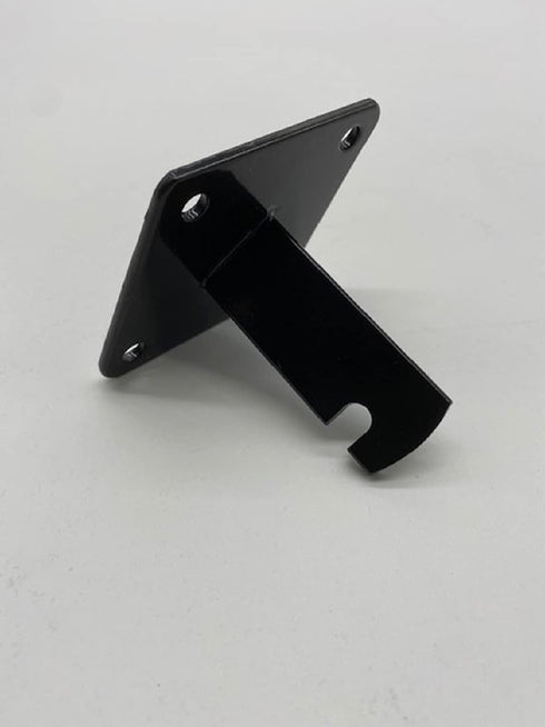 NAHANCO 3" Gridwall Wall Bracket, Black