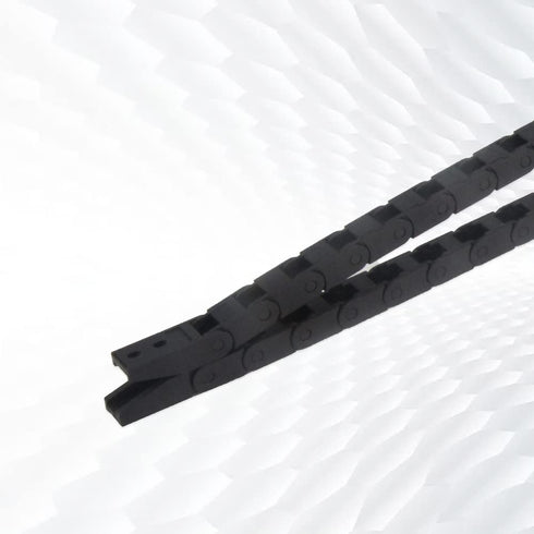 1 Meter Drag Chain Cable Carrier, 7x7mm Closed Type for 3D Printer and CNC Machines with Screwdriver Tool