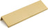 goldenwarm 5 Pack Champagne Gold Finger Edge Pulls Drawer Handles, Modern Tab Pulls Gold Kitchen Cabinet Hardware, 5in
