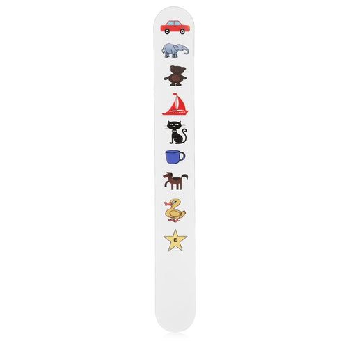 Check Vision Tester Stick, ANGGREK Kids Fixation Stick with Colorful Animal Patterns, Waterproof Coating Eye Test