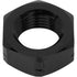 Speedway Motors 1/2-20 12 Pack 7075 3/4 Inch Black Aluminum Jam Nuts Fine Thread Includes RH and LH Alloy Hex for Heim