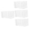 STOBAZA 4pcs Mask Dispenser Wall Mount Acrylic Face Masks Gloves Holder Wall