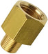 HongBoW 3pcs Brass Pipe Fitting Adapter - 1/8 NPT Male x 1/4 Female NPT Pipe Reducer