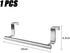KBWPCQMPKW 1/2 Rack(23cm 1PC) PCS Stainless Steel Towel Bar Cabinet Door Towel Hanging Bar Stainless Steel Bathroom