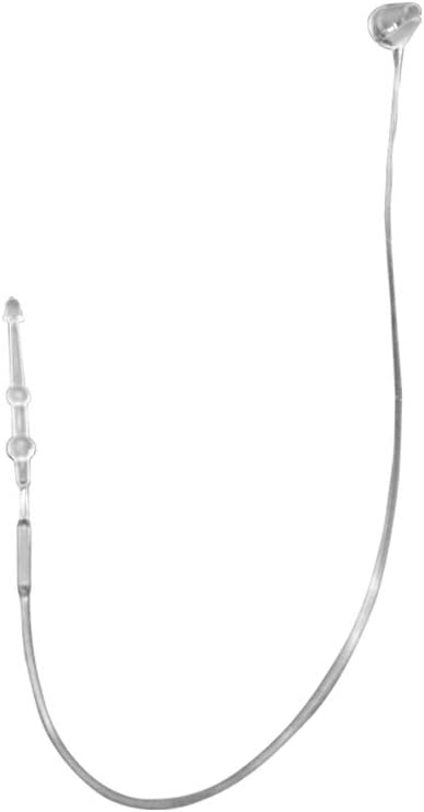 2000 Pcs Clear Plastic Fastener Hang Tag Snap Lock Pin Security Loop for Retail Store Clothing Accessory Price Pins (7"