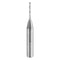 HARFINGTON Spiral Router Bit 1/16" Cut Dia 2 Flutes Up Cut End