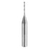 HARFINGTON Spiral Router Bit 1/16" Cut Dia 2 Flutes Up Cut End
