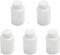 Othmro 5Pcs 150ml Plastic Bottle Lab Cylindrical Chemical Reagent Polyethylene Wide Mouth Liquid Solid Sample Sealing